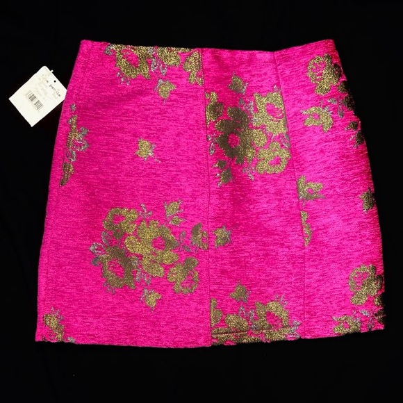 Free People Dresses & Skirts - Free People Magenta Mini Skirt